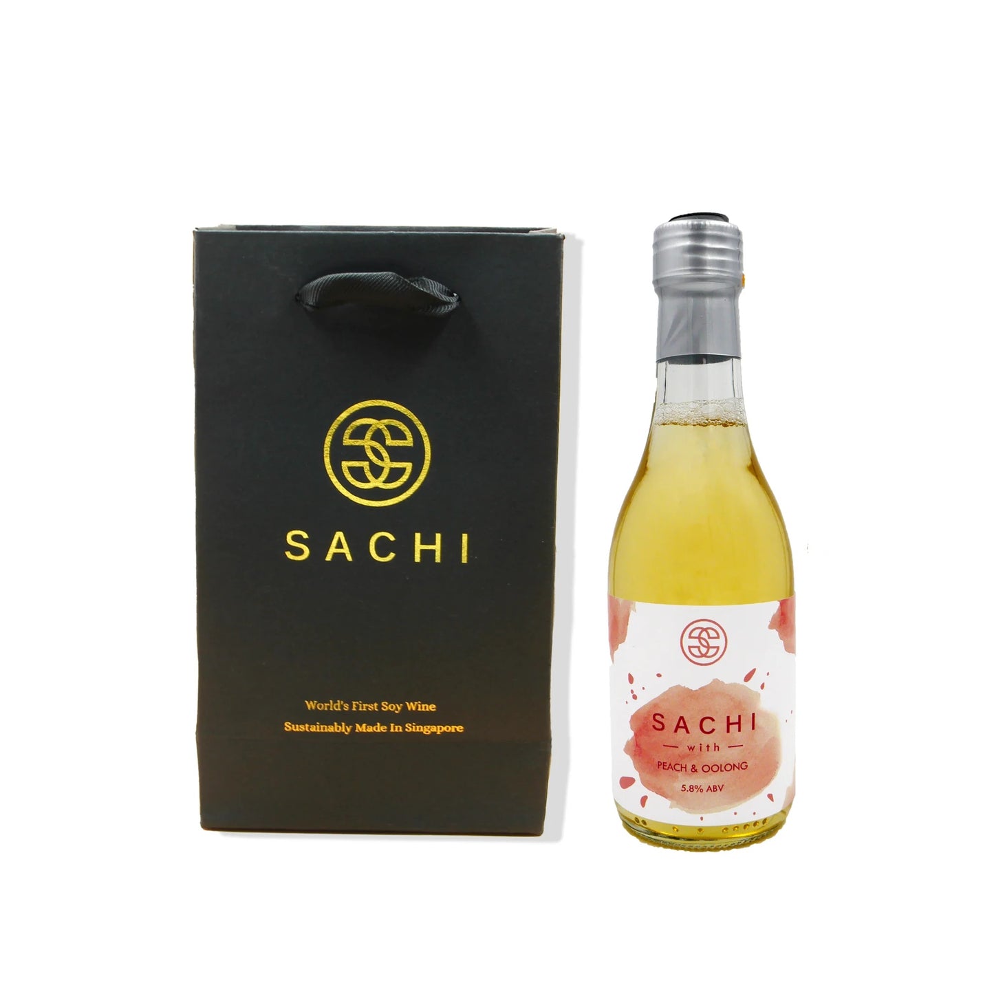 Sachi Soy Wine - Lychee & Rose (187ml)